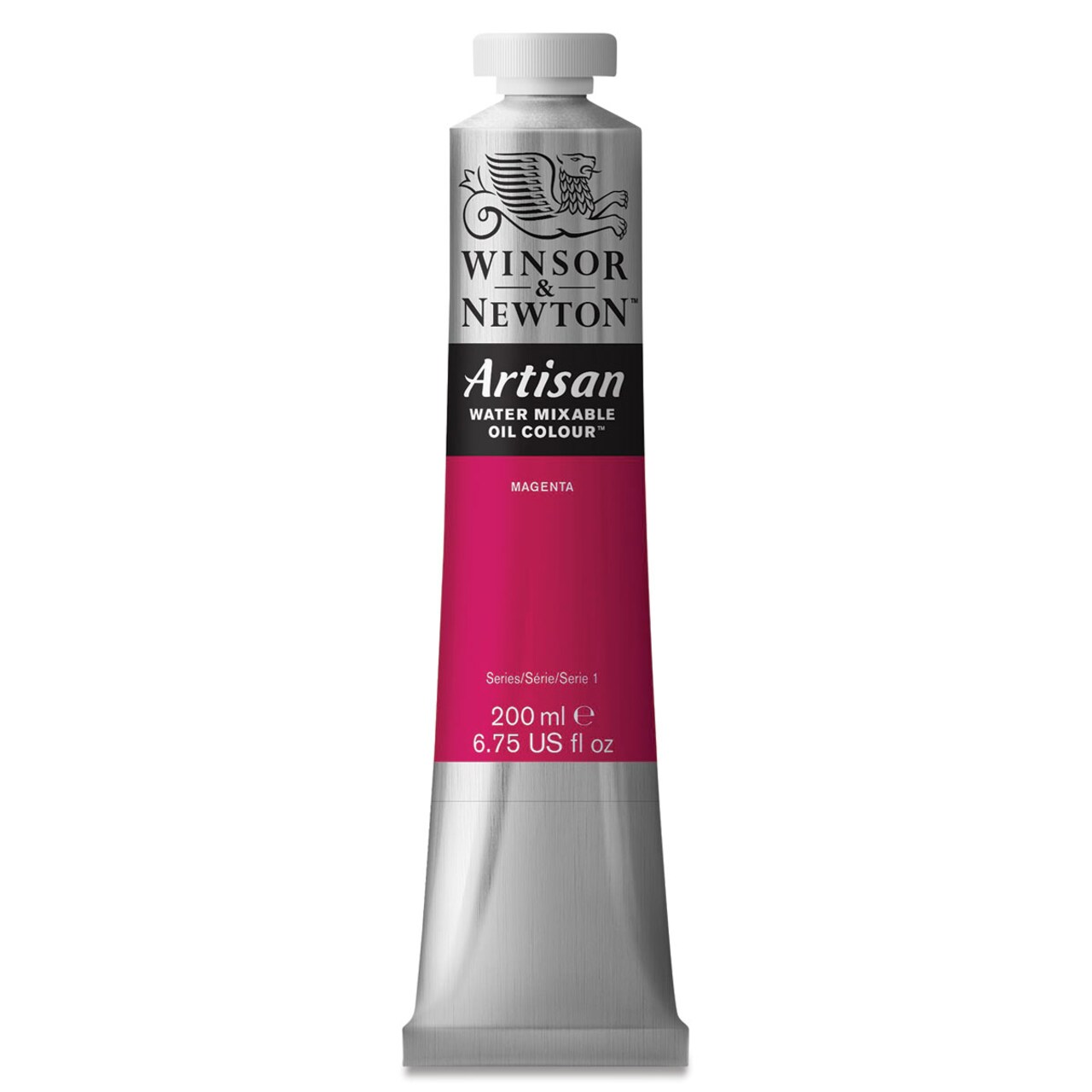 Winsor & Newton Artisan Water Mixable Oil Paint - Magenta, 200 ml tube